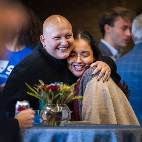 This year, the Thompsons and their foundation have helped May and 1,120 other GVSU students realize their college dreams while helping to decrease their college debt. The Thompson Foundation has donated more than $36 million to Grand Valley, creating t...
